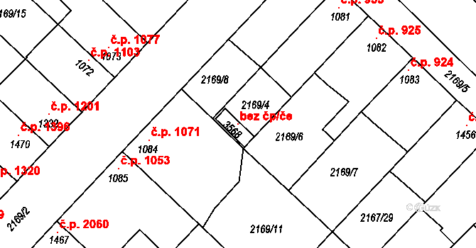 Lysá nad Labem 97822761 na parcele st. 3568 v KÚ Lysá nad Labem, Katastrální mapa