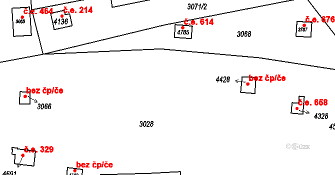 Česká Třebová 619, Katastrální mapa