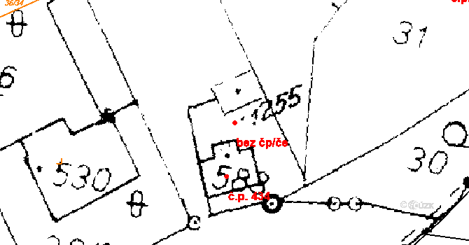 Objekt 42898765, Katastrální mapa