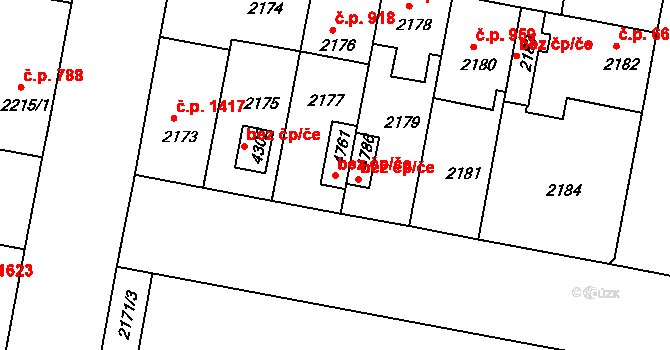 Čelákovice 88424766 na parcele st. 4761 v KÚ Čelákovice, Katastrální mapa