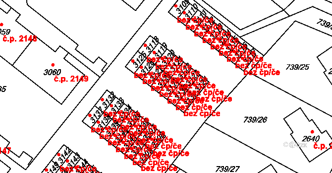Dvůr Králové nad Labem 39004767 na parcele st. 3129 v KÚ Dvůr Králové nad Labem, Katastrální mapa