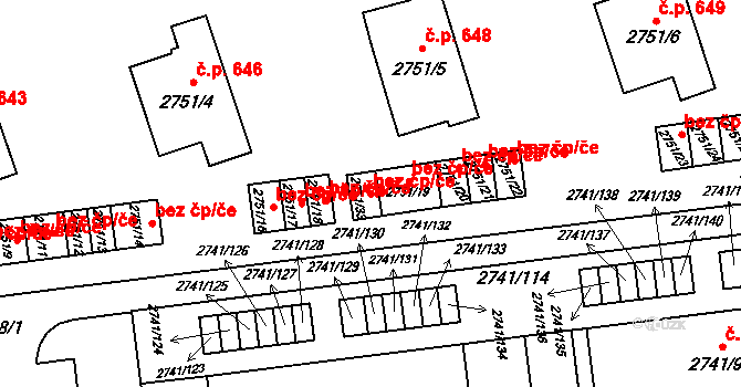 Bolatice 42892767 na parcele st. 2751/33 v KÚ Bolatice, Katastrální mapa