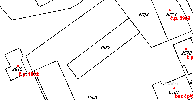 Dvůr Králové nad Labem 48536768 na parcele st. 2580 v KÚ Dvůr Králové nad Labem, Katastrální mapa
