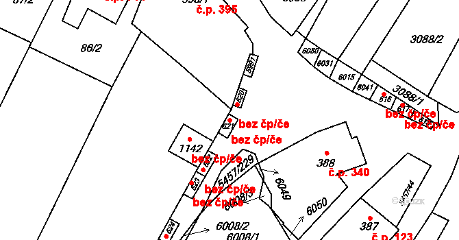 Polešovice 47248769 na parcele st. 621 v KÚ Polešovice, Katastrální mapa