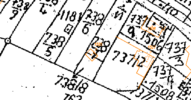 Kamenický Šenov 227 na parcele st. 1528 v KÚ Kamenický Šenov, Katastrální mapa