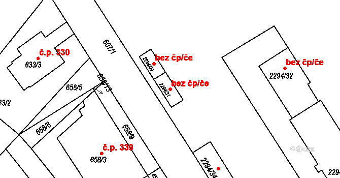 Týniště nad Orlicí 48581771 na parcele st. 2294/31 v KÚ Týniště nad Orlicí, Katastrální mapa