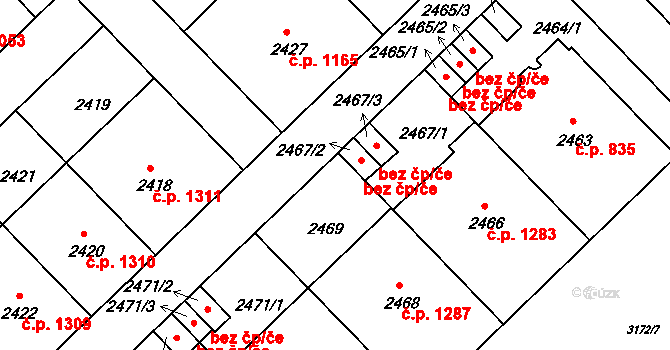 Objekt 95683771, Katastrální mapa