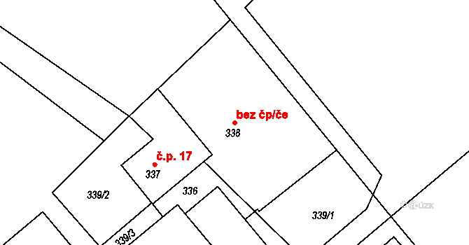 Petrovice u Karviné 48702773 na parcele st. 338 v KÚ Dolní Marklovice, Katastrální mapa