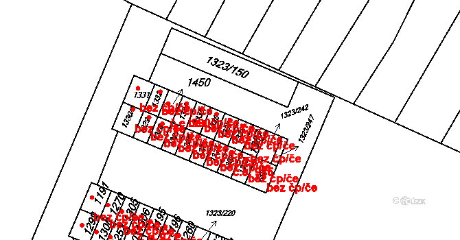 Kyjov 44587775 na parcele st. 1337 v KÚ Nětčice u Kyjova, Katastrální mapa