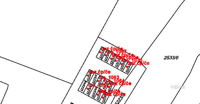 Litoměřice 47619775 na parcele st. 5223/54 v KÚ Litoměřice, Katastrální mapa