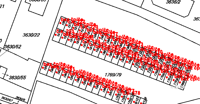 Tachov 44063776 na parcele st. 1983 v KÚ Tachov, Katastrální mapa