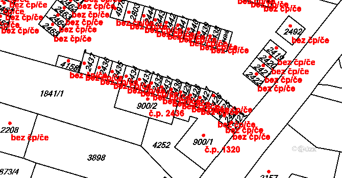 Dvůr Králové nad Labem 44908776 na parcele st. 2430 v KÚ Dvůr Králové nad Labem, Katastrální mapa