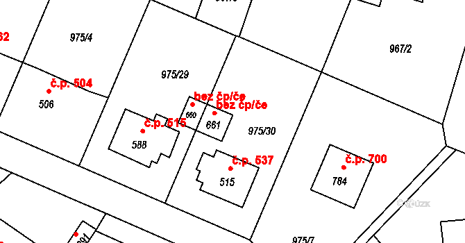 Mořkov 44824777 na parcele st. 661 v KÚ Mořkov, Katastrální mapa