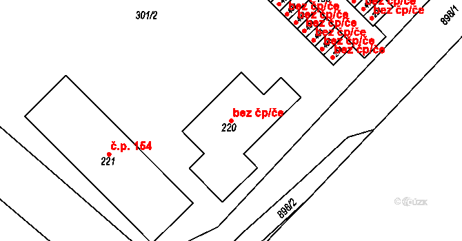 Neratovice 39371778 na parcele st. 220 v KÚ Lobkovice, Katastrální mapa