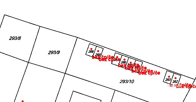 Ledce 48978779 na parcele st. 268 v KÚ Ledce u Mladé Boleslavi, Katastrální mapa