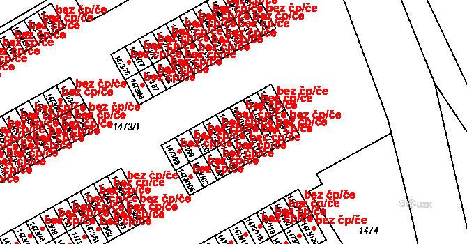 Šluknov 49985779 na parcele st. 1473/102 v KÚ Šluknov, Katastrální mapa