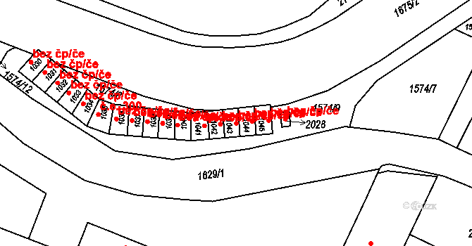 Litovel 49518780 na parcele st. 1043 v KÚ Litovel, Katastrální mapa