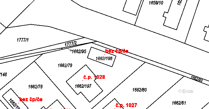 Týniště nad Orlicí 100251781 na parcele st. 1662/198 v KÚ Týniště nad Orlicí, Katastrální mapa