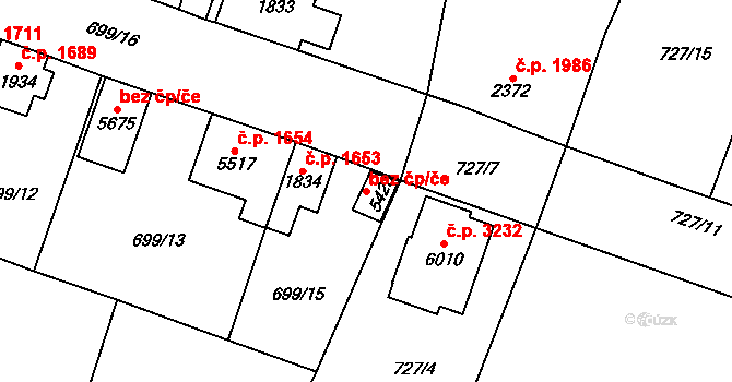 Dvůr Králové nad Labem 41883781 na parcele st. 5423 v KÚ Dvůr Králové nad Labem, Katastrální mapa