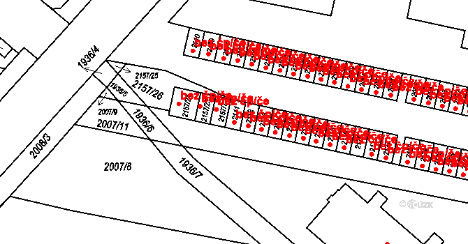 Pečky 39878783 na parcele st. 2111 v KÚ Pečky, Katastrální mapa