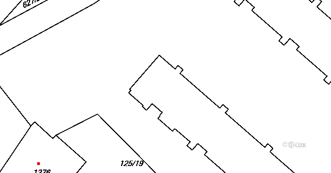 Neratovice 936,937,938,939,940, na parcele st. 1304 v KÚ Neratovice, Katastrální mapa