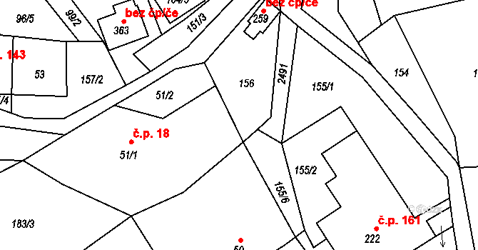 Sklenařice 90, Vysoké nad Jizerou na parcele st. 50 v KÚ Sklenařice, Katastrální mapa