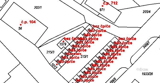 Rtyně v Podkrkonoší 42709784 na parcele st. 851 v KÚ Rtyně v Podkrkonoší, Katastrální mapa