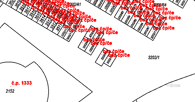 Objekt 105591785, Katastrální mapa