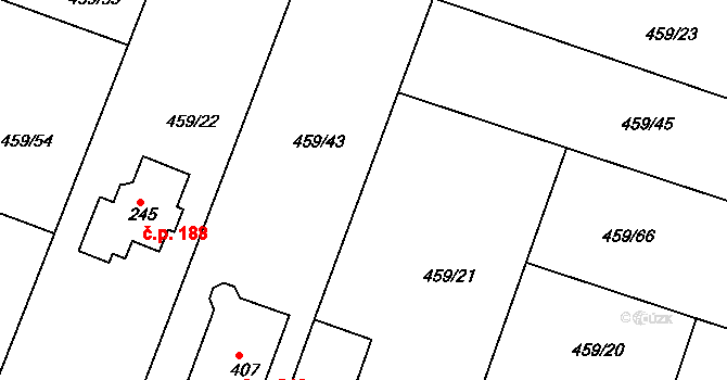 Horoušánky 41, Horoušany, Katastrální mapa