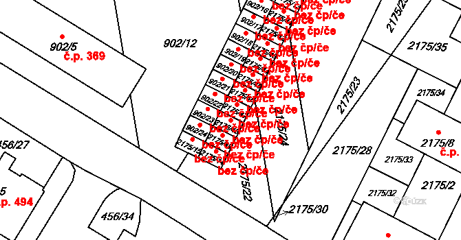Dolní Benešov 42367786 na parcele st. 2175/48 v KÚ Dolní Benešov, Katastrální mapa