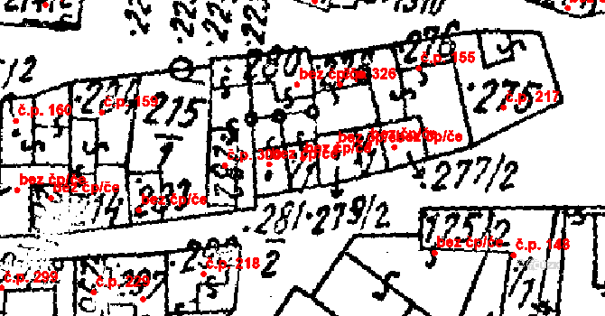 Kobylí 46632786 na parcele st. 281/1 v KÚ Kobylí na Moravě, Katastrální mapa
