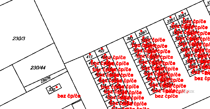Lutín 48454788 na parcele st. 404 v KÚ Lutín, Katastrální mapa
