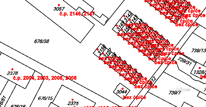 Dvůr Králové nad Labem 39004791 na parcele st. 3157 v KÚ Dvůr Králové nad Labem, Katastrální mapa