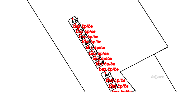 Červená Řečice 48458791 na parcele st. 637 v KÚ Červená Řečice, Katastrální mapa