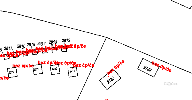 Hořice 39771792 na parcele st. 2809 v KÚ Hořice v Podkrkonoší, Katastrální mapa
