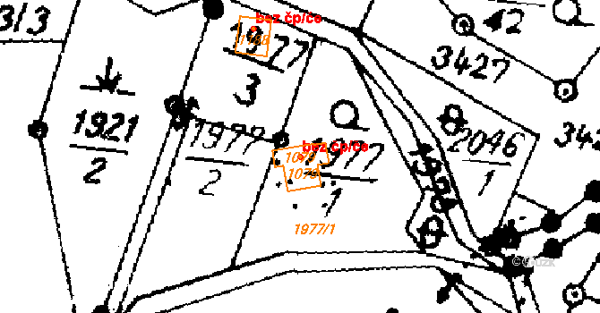 Písek 93532792 na parcele st. 1079 v KÚ Písek u Jablunkova, Katastrální mapa