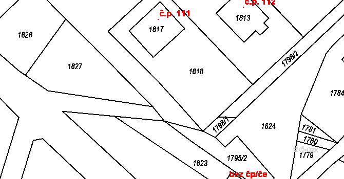 Objekt 120520796, Katastrální mapa