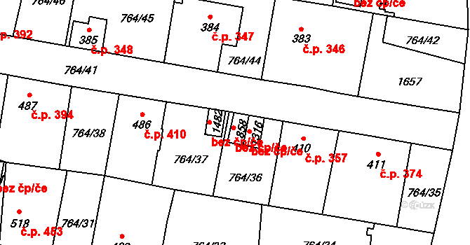 Blovice 46240799 na parcele st. 858 v KÚ Blovice, Katastrální mapa