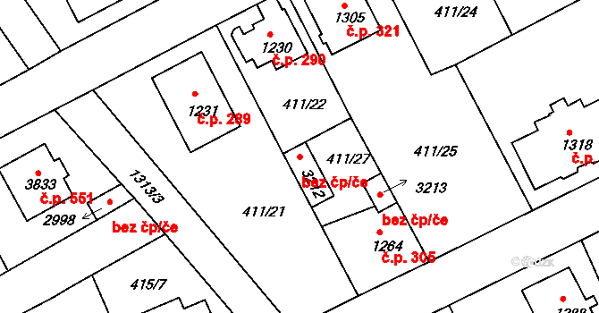 Český Krumlov 49683799 na parcele st. 3212 v KÚ Český Krumlov, Katastrální mapa