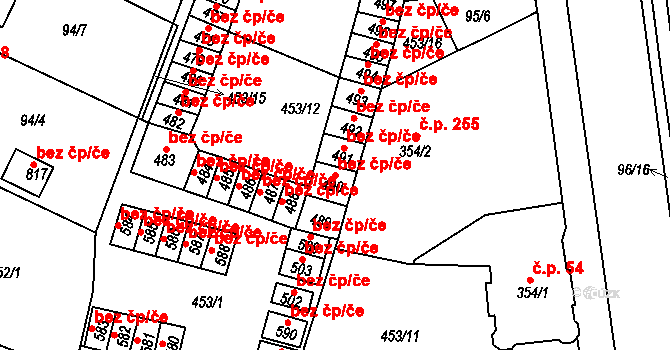Františkovy Lázně 38803801 na parcele st. 490 v KÚ Františkovy Lázně, Katastrální mapa