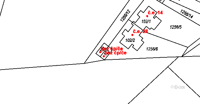 Mičovice 48792802 na parcele st. 121 v KÚ Jáma, Katastrální mapa