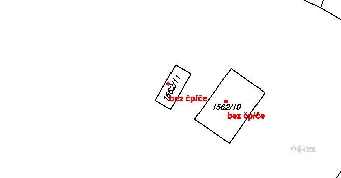 Praha 47996803 na parcele st. 1562/11 v KÚ Ďáblice, Katastrální mapa