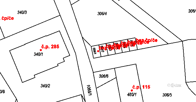 Police nad Metují 49535803 na parcele st. 568/1 v KÚ Police nad Metují, Katastrální mapa