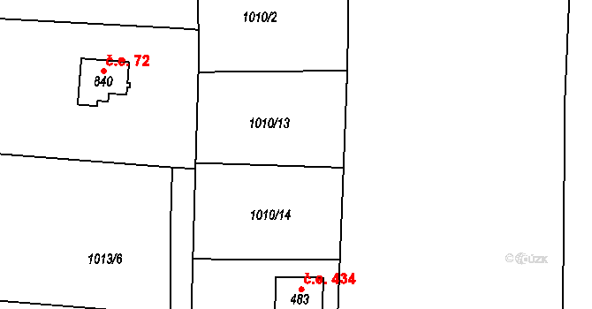 Psáry 469, Katastrální mapa