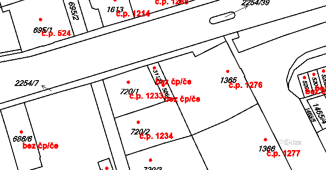 Šumperk 44949804 na parcele st. 5064 v KÚ Šumperk, Katastrální mapa