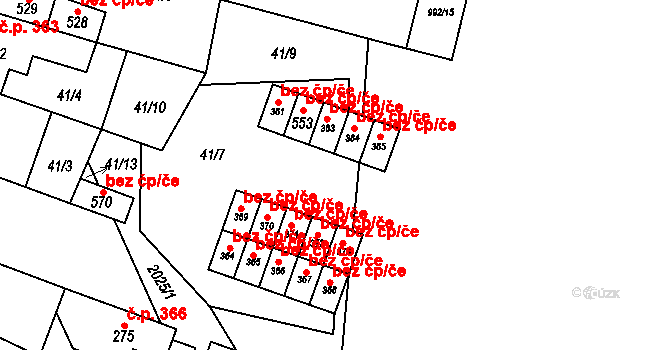 Kelč 47324805 na parcele st. 383 v KÚ Kelč-Nové Město, Katastrální mapa