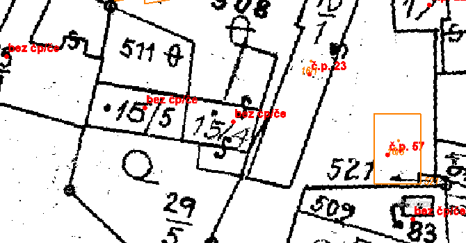 Havlíčkův Brod 44561806 na parcele st. 15/4 v KÚ Květnov, Katastrální mapa