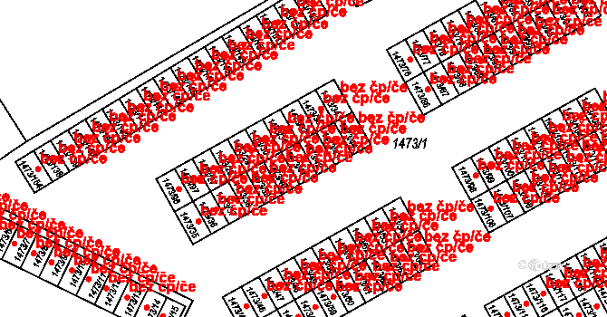 Šluknov 39183807 na parcele st. 1473/41 v KÚ Šluknov, Katastrální mapa