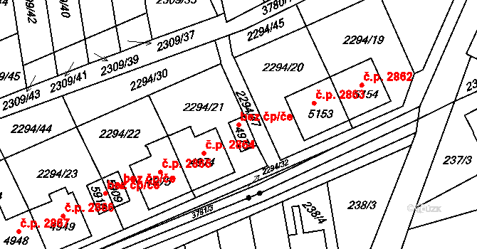 Dvůr Králové nad Labem 41883811 na parcele st. 4973 v KÚ Dvůr Králové nad Labem, Katastrální mapa