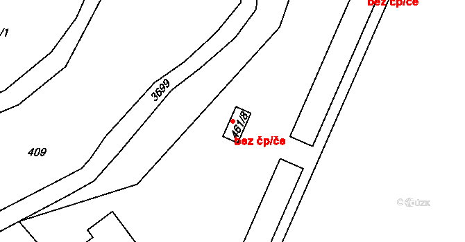 Holešov 43468811 na parcele st. 461/8 v KÚ Holešov, Katastrální mapa